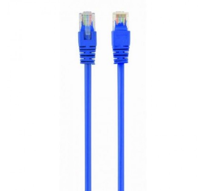Cablexpert Патч-корд 5м UTP cat 6 CCA blue Cablexpert (PP6U-5M/B)