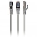 Cablexpert Патч-корд 15м S/FTP Cat 6A CU LSZH grey Cablexpert (PP6A-LSZHCU-15M)