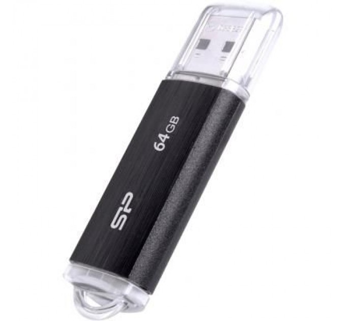 Silicon Power USB флеш накопичувач Silicon Power 64GB Ultima U02 Black USB 2.0 (SP064GBUF2U02V1K)