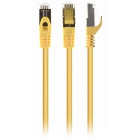 Патч-корд 0.5м S/FTP Cat 6A CU LSZH yellow Cablexpert (PP6A-LSZHCU-Y-0.5M)