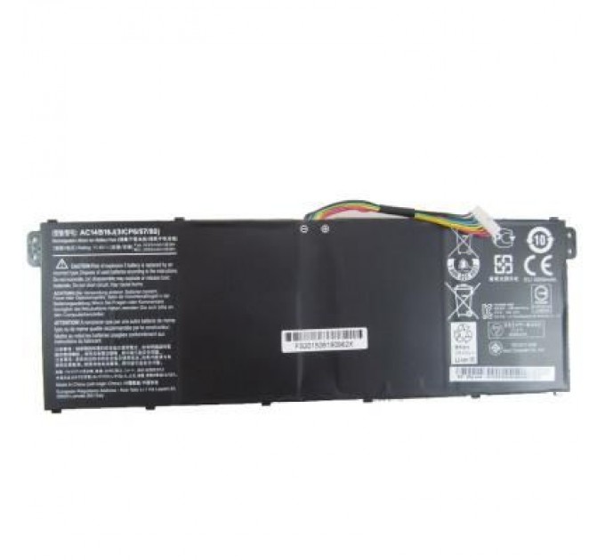 Acer Акумулятор до ноутбука Acer Acer AC14B18J 3220mAh (36Wh) 3cell 11.4V Li-ion (A47009)