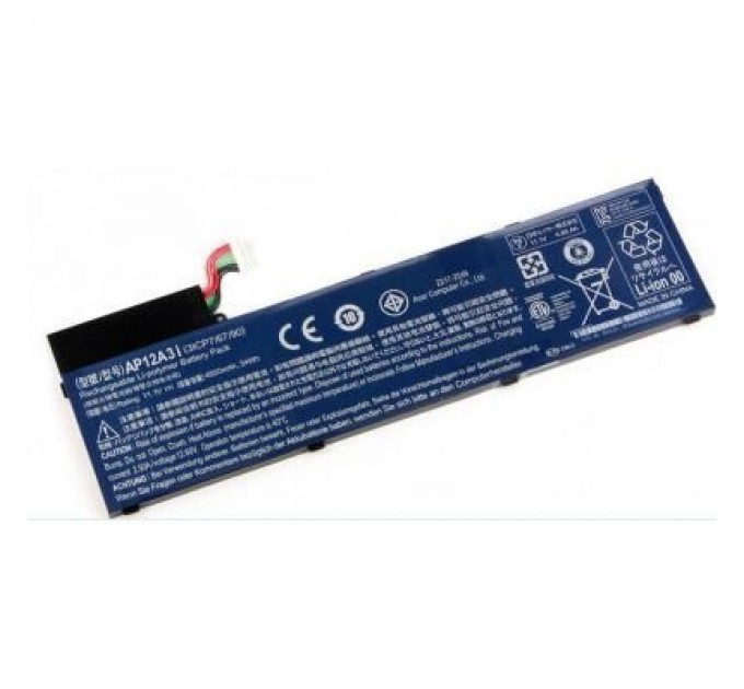 Acer Акумулятор до ноутбука Acer Acer AP12A3i Aspire M3 4850mAh (54Wh) 6cell 11.1V Li-ion (A47020)