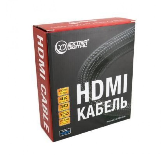 Extradigital Кабель мультимедійний HDMI to HDMI 5.0m Extradigital (KBH1635)