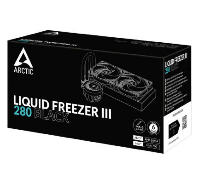 Arctic Система рідинного охолодження Arctic Liquid Freezer III 280 (ACFRE00135A)