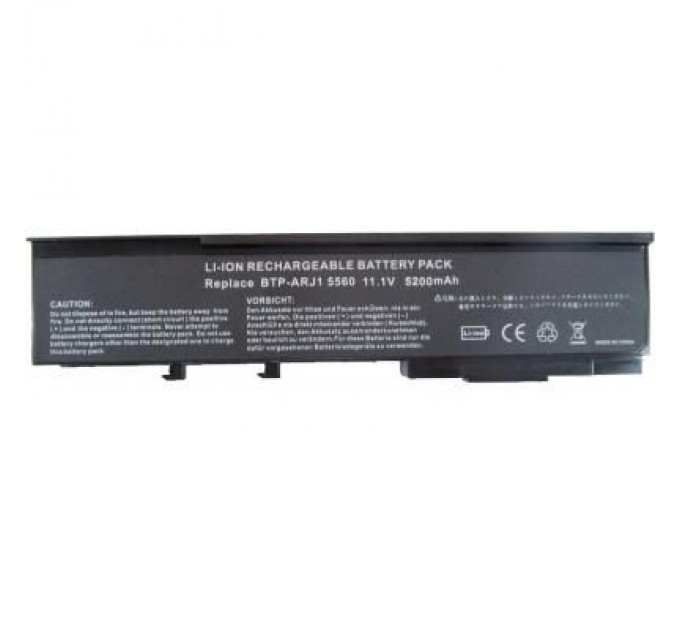 AlSoft Акумулятор до ноутбука AlSoft Acer MS2180 5200mAh 6cell 11.1V Li-ion (A41248)