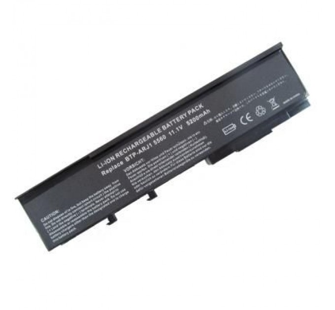 AlSoft Акумулятор до ноутбука AlSoft Acer MS2180 5200mAh 6cell 11.1V Li-ion (A41248)