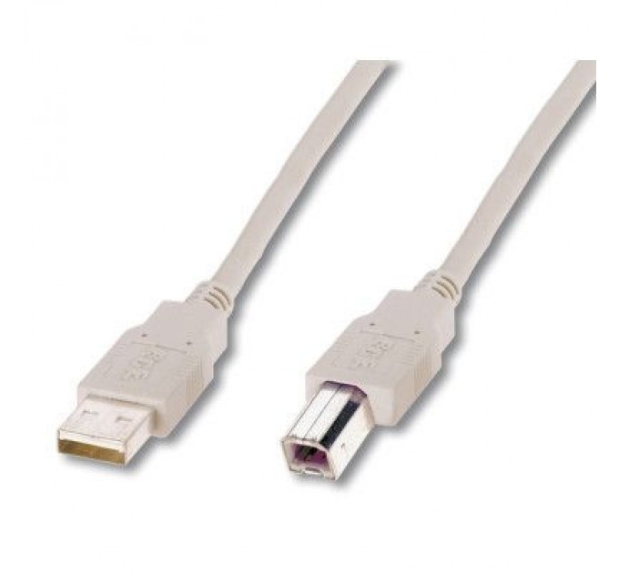 Digitus Кабель для принтера USB 2.0 AM/BM 3.0m Digitus (AK-300102-030-E)