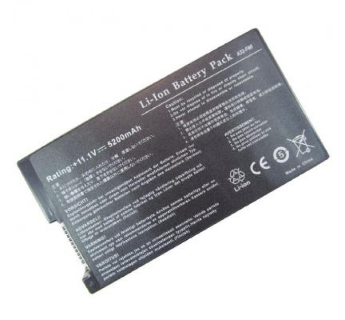 AlSoft Акумулятор до ноутбука AlSoft Asus A32-F80 5200mAh 6cell 11.1V Li-ion (A41439)