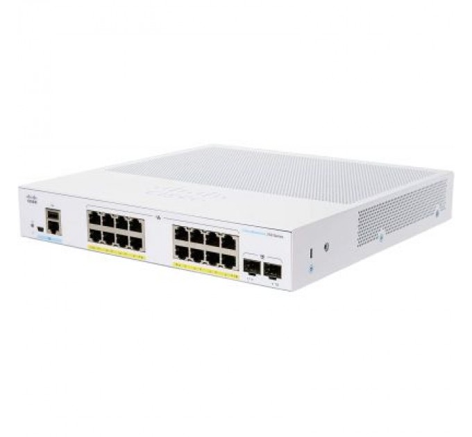 Cisco Комутатор мережевий Cisco CBS250-16P-2G-EU