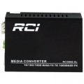 RCI Медіаконвертер RCI 1G, SFP slot, RJ45, standart size metal case (RCI300S-GL)