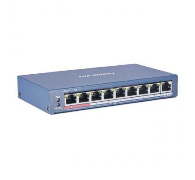 Hikvision Комутатор мережевий Hikvision DS-3E0109P-E(C)