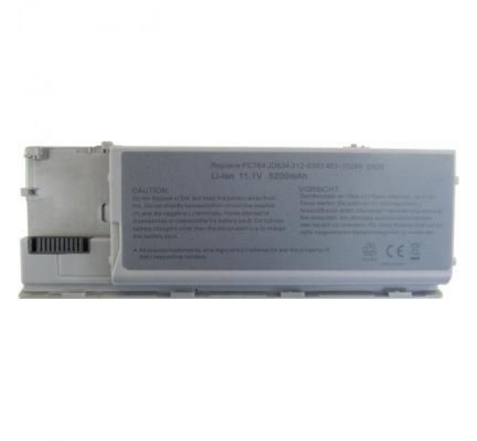 AlSoft Акумулятор до ноутбука AlSoft Dell Latitude D620 PC764 5200mAh 6cell 11.1V Li-ion (A41089)