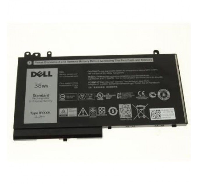 Dell Акумулятор до ноутбука Dell Dell Latitude E5250 RYXXH 38Wh 3cell 11.1V Li-ion (A47144)