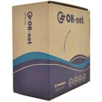 Кабель мережевий OK-Net UTP 305м cat.5e 2 пари (UTP-cat.5-SL) (КПП-ВП (100) 2*2*0,48 / 305)