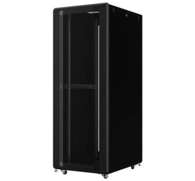 Mirsan Шафа напольна Mirsan 42U GTS 600x1100 perf 63 door RAL 9005 (MR.GTS42U611DE.01)