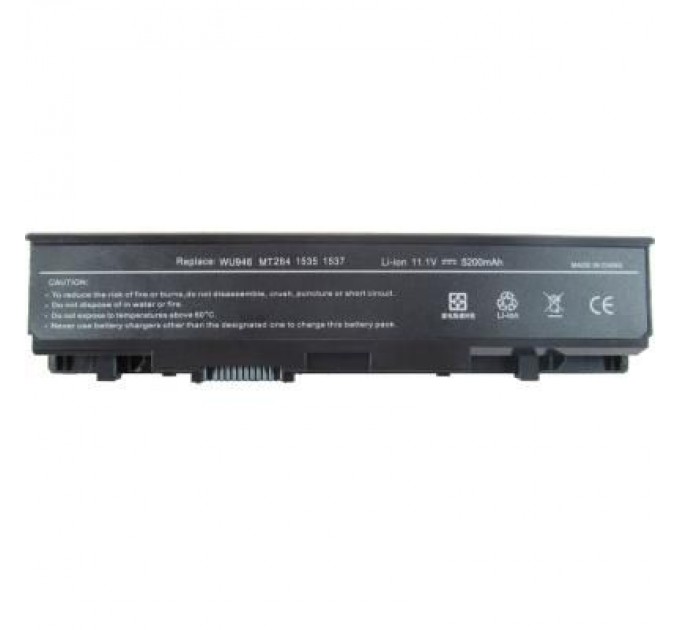 AlSoft Акумулятор до ноутбука AlSoft Dell Studio 1535 WU946 5200mAh 6cell 11.1V Li-ion (A41091)