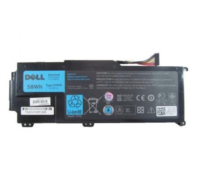 Dell Акумулятор до ноутбука Dell XPS 14Z V79Y0 58Wh (4000mAh) 8cell 14.8V Li-ion (A41875)