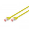 Digitus Патч-корд 1м, CAT 6 S-FTP, AWG 27/7, LSZH, yellow Digitus (DK-1644-010/Y)