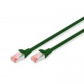 Digitus Патч-корд 1м, CAT 6 S-FTP, AWG 27/7, LSZH, green Digitus (DK-1644-010/G)