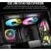 Corsair Кулер до корпусу Corsair iCUE Link RX140 RGB PWM Dual Pack (CO-9051020-WW)