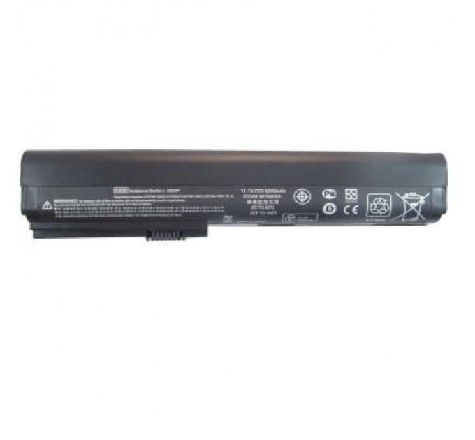 AlSoft Акумулятор до ноутбука AlSoft HP Elitebook 2560p QK644AA 5200mAh 6cell 10.8V Li-ion (A41796)