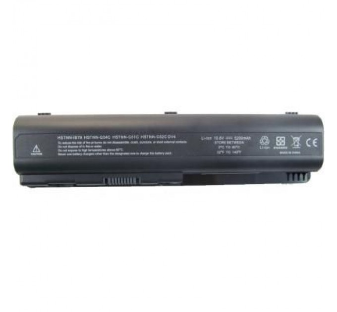 AlSoft Акумулятор до ноутбука AlSoft HP Pavilion DV4 HSTNN-C51C 5200mAh 6cell 10.8V Li-ion (A41192)