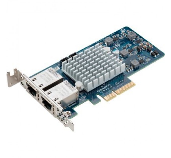 GIGABYTE Мережева карта GIGABYTE 2x10GbE RJ45 CLN4222 Intel X550-AT2 PCIe3x4 (9CLN4222NR-00-10A)