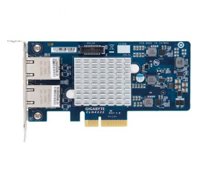 GIGABYTE Мережева карта GIGABYTE 2x10GbE RJ45 CLN4222 Intel X550-AT2 PCIe3x4 (9CLN4222NR-00-10A)