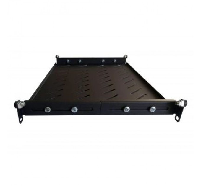 Hypernet Полка 19" Hypernet 1U глиб. 300мм, в шкафи глибиною 450мм, колір чорний (U-FS-45-Black)