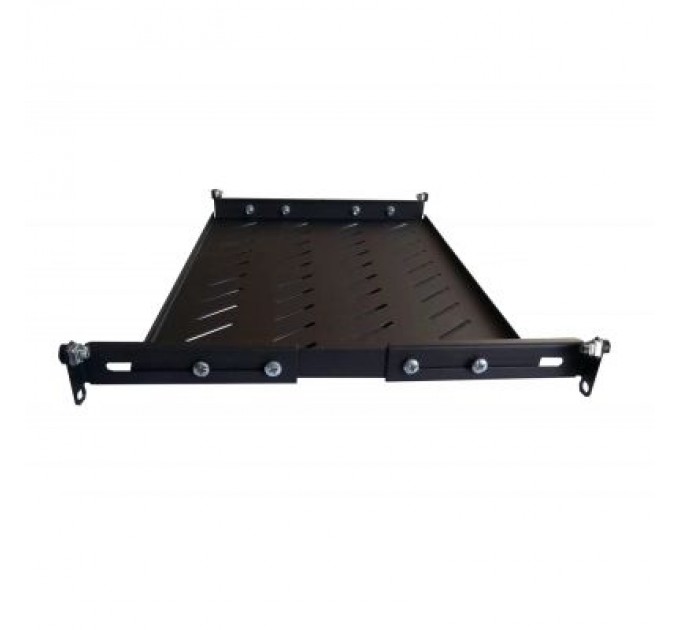Hypernet Полка 19" Hypernet 1U глиб. 300мм, в шкафи глибиною 450мм, колір чорний (U-FS-45-Black)