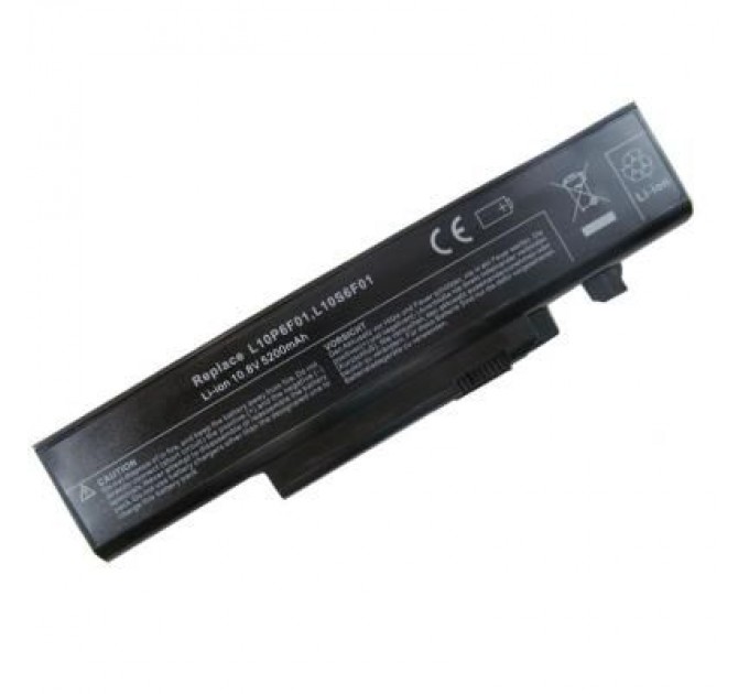 AlSoft Акумулятор до ноутбука Lenovo IdeaPad Y470 L10S6Y02 5200mAh 6cell 11.1V Li-ion AlSoft (A41776)