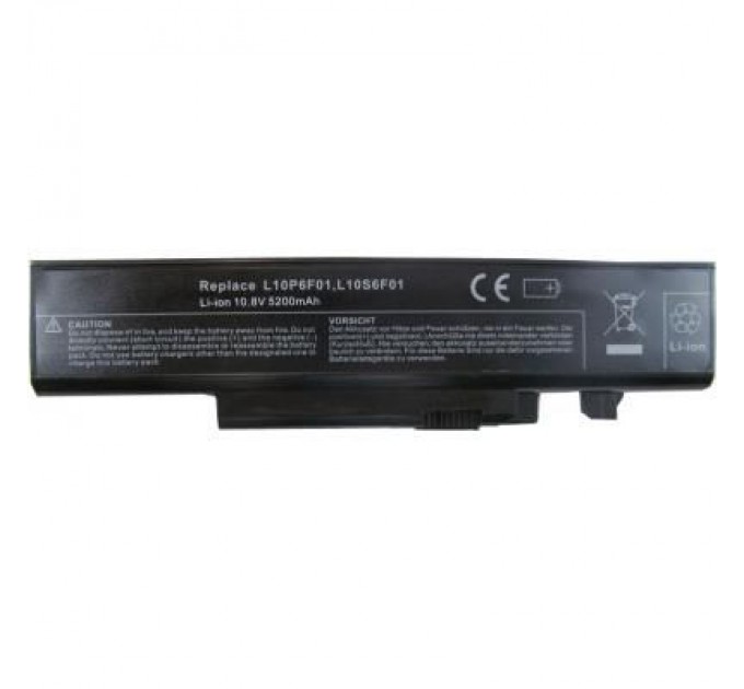 AlSoft Акумулятор до ноутбука Lenovo IdeaPad Y470 L10S6Y02 5200mAh 6cell 11.1V Li-ion AlSoft (A41776)