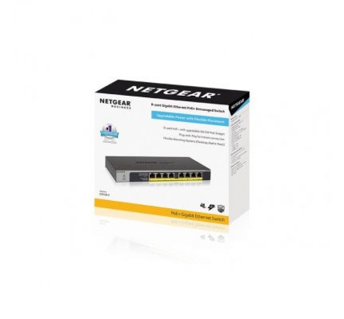 Netgear Комутатор мережевий Netgear GS108LP-100EUS