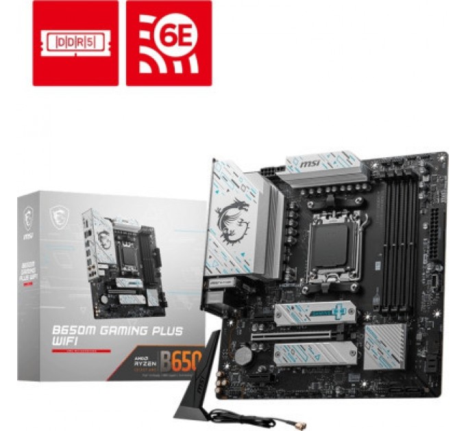 MSI Материнська плата MSI B650M GAMING PLUS WIFI