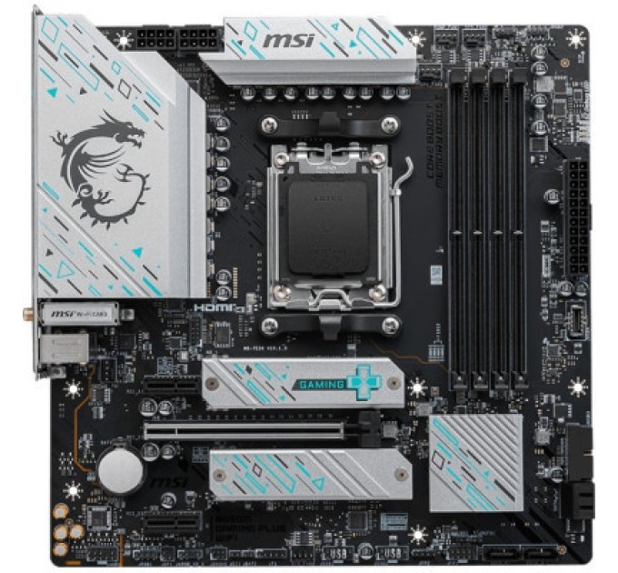 MSI Материнська плата MSI B650M GAMING PLUS WIFI