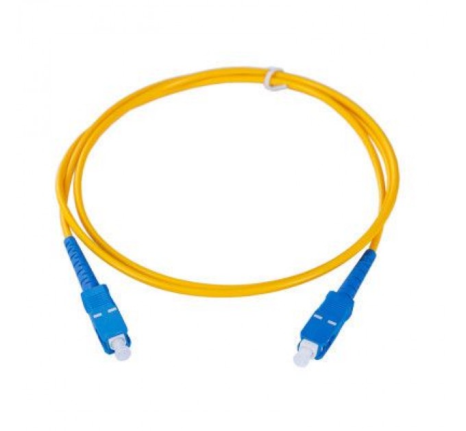 Cor-X Оптичний патчкорд Cor-X SC/UPC-SC/UPC SingleMode Simplex 1м (OFPC-SC/UPC-SC/UPC-1-Flex)