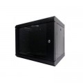 Hypernet Шафа настінна Hypernet 9U 19" 600x450 (WMNC-9U-FLAT-AC-BLACK)