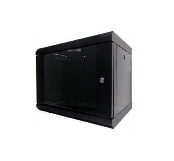 Hypernet Шафа настінна Hypernet 9U 19" 600x450 (WMNC-9U-FLAT-AC-BLACK)