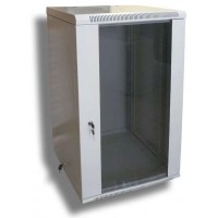 Шафа настінна Hypernet 18U 19" 600x450 (WMNC-18U-FLAT-AC)