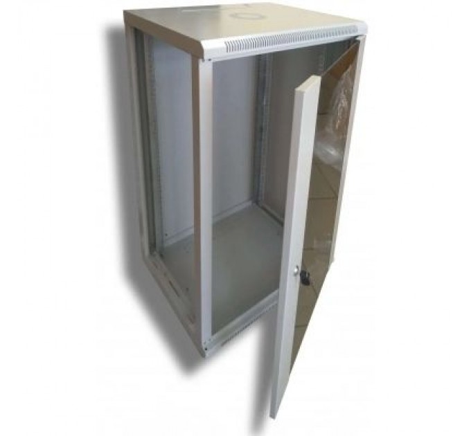 Hypernet Шафа настінна Hypernet 18U 19" 600x600 (WMNC66-18U-FLAT-AC)