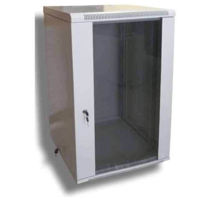 Hypernet Шафа настінна Hypernet 18U 19" 600x600 (WMNC66-18U-FLAT-AC)