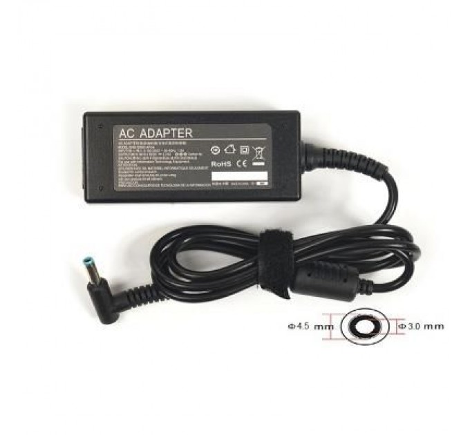 PowerPlant Блок живлення до ноутбуку PowerPlant HP 220V, 19.5V 45W 2.31A (4.5*3.0) (HP45G4530)