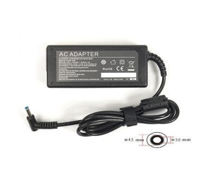 PowerPlant Блок живлення до ноутбуку PowerPlant HP 220V, 19.5V 65W 3.33A (4.5*3.0) (HP65G4530)