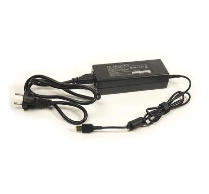 PowerPlant Блок живлення до ноутбуку PowerPlant IBM/LENOVO 220V, 20V 130W 6.75A (USB) (IB130HUSB)