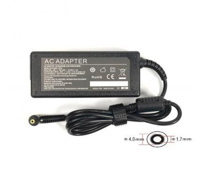 PowerPlant Блок живлення до ноутбуку PowerPlant IBM/LENOVO 220V, 20V 65W 3.25A (4.0*1.7) (IB65H4017)