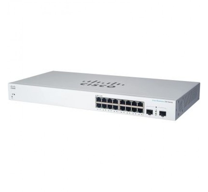 Cisco Комутатор мережевий Cisco CBS220-16P-2G-EU