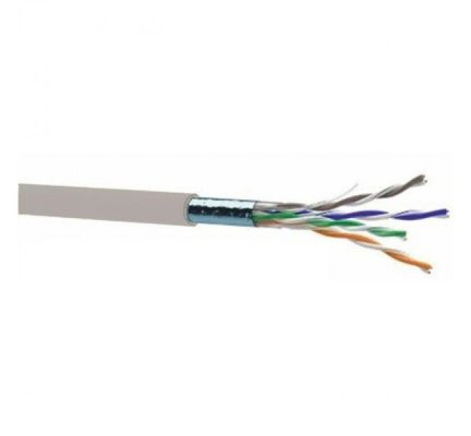 ЗЗКМ Кабель мережевий ЗЗКМ FTP cat.5e 305м 4х2х24AWG Cu (7091000)