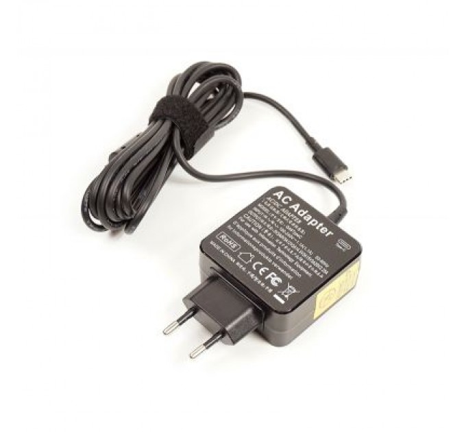 PowerPlant Блок живлення до ноутбуку PowerPlant 45W Type-C Универсальный, 20V, 2.25A (NA700059)