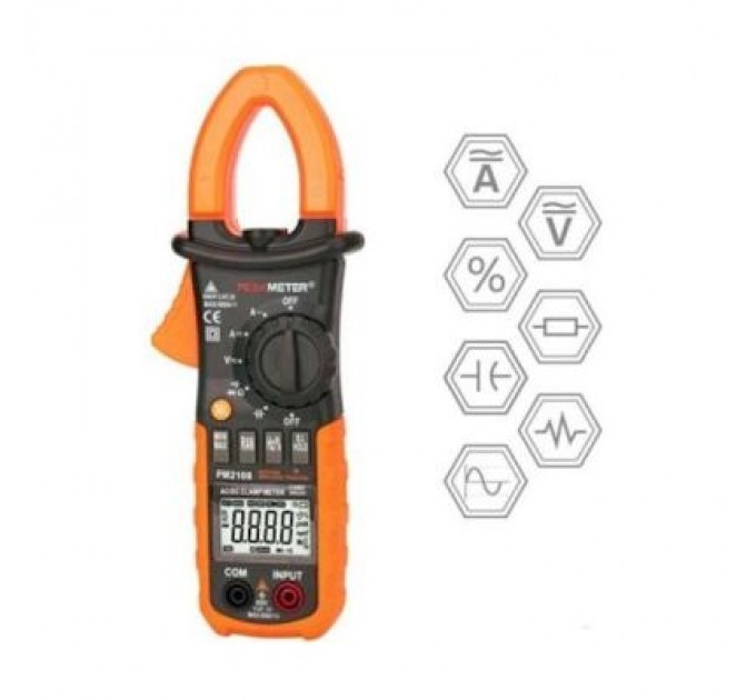 Protester Токові кліщі Protester з функцією True RMS (PM2108)