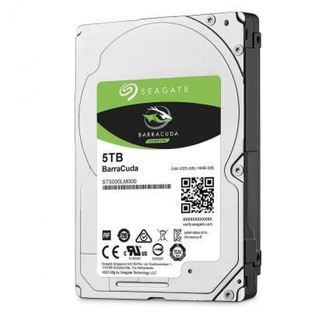Seagate Жорсткий диск для ноутбука 2.5" 5TB Seagate (ST5000LM000)